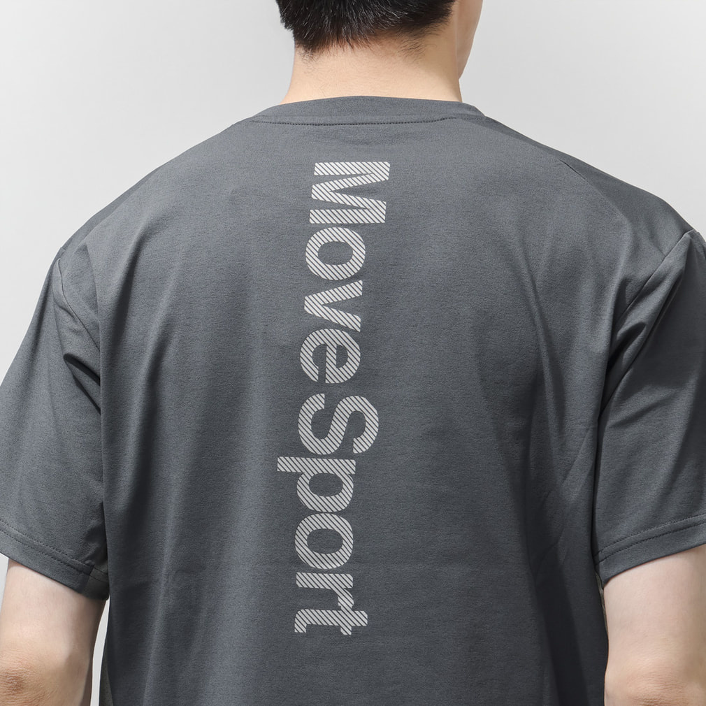 ムーブスポーツ メンズ 半袖 機能 Tシャツ 半袖Tシャツ ST6SHTA1MB