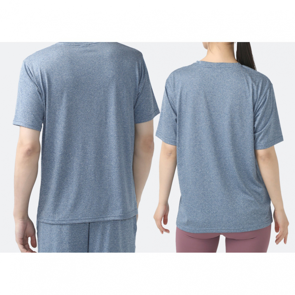 FORM UVカット　Tシャツ　【新品】 セール】〔MUJI WALKER〕紳士 UVカット吸汗速乾半袖Tシャツ