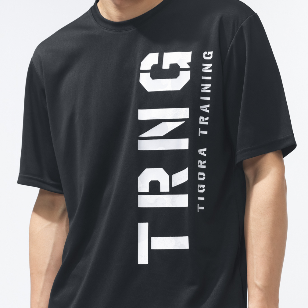 ティゴラ メンズ ジャージ ハーフパンツ ドライメッシュTシャツ
