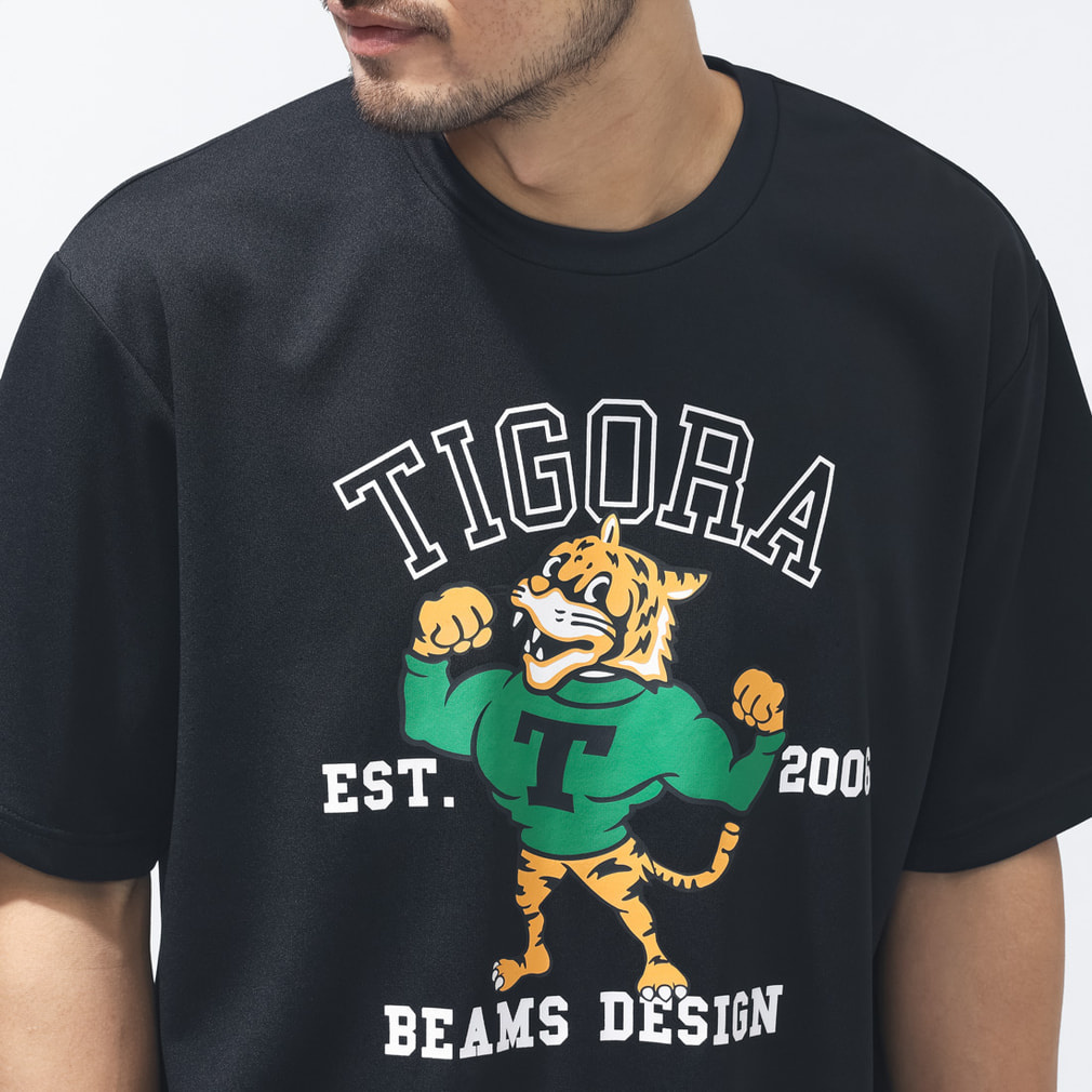 TIGORA by BEAMS DESIGN メンズ 半袖 機能 Tシャツ トレーニング