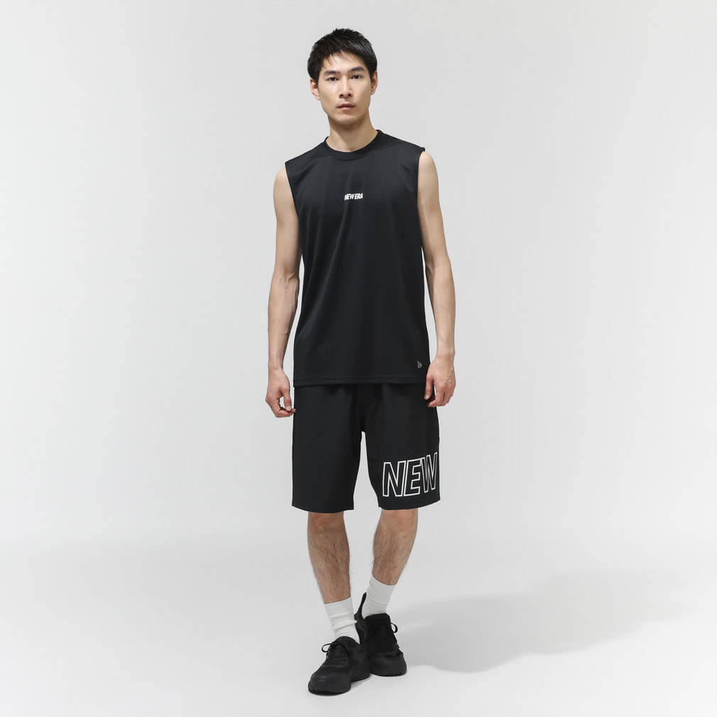 ニューエラ メンズ ノースリーブ 機能 シャツ PA SL TECH TEE OVERLAP
