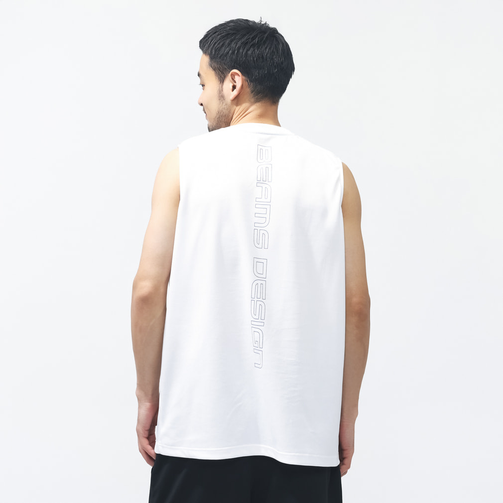 TIGORA by BEAMS DESIGN メンズ ノースリーブ 機能 シャツ