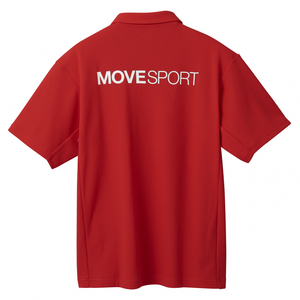 デサント メンズ 半袖 機能 ポロシャツ SUNSCREEN 鬼鹿の子 バックロゴ