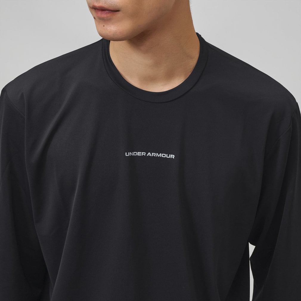 アンダーアーマー メンズ 長袖 機能 Tシャツ UAストレッチ