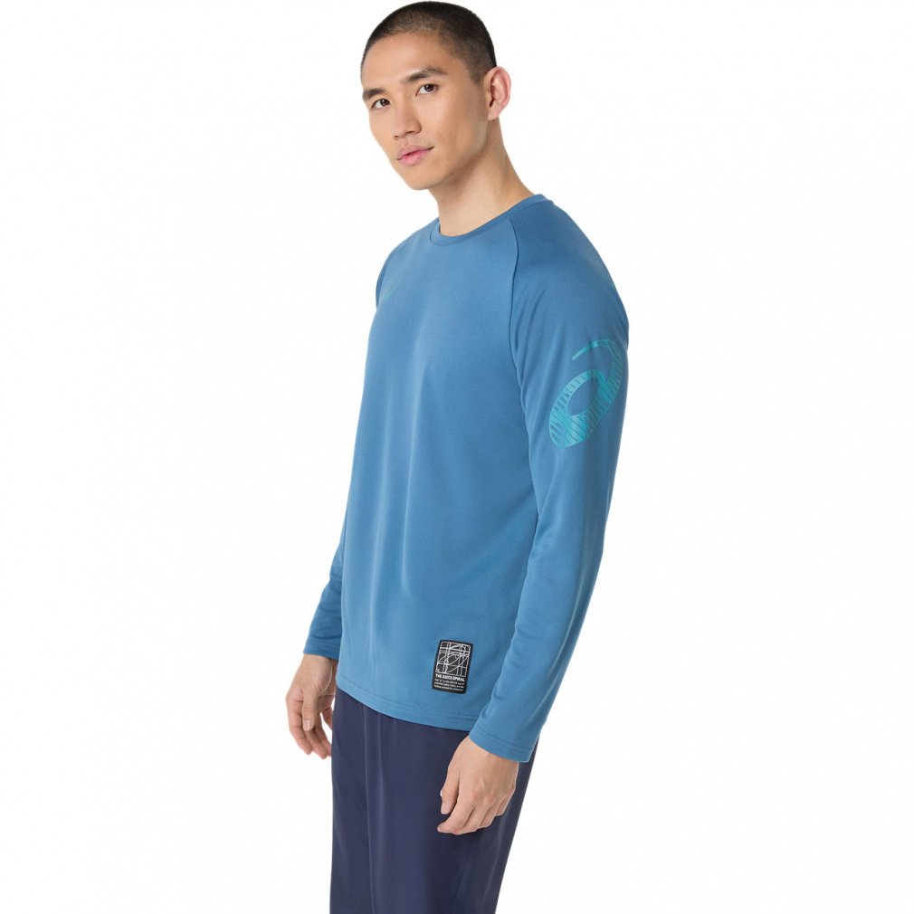 アシックス メンズ 長袖 機能 Tシャツ ドライ長袖シャツ 2031F161