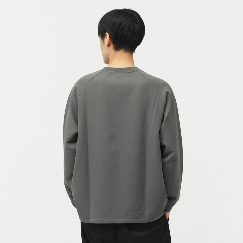 ニューバランス THE CITY メンズ 長袖 機能 Tシャツ ウーブンロング