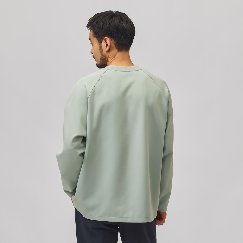 ニューバランス メンズ 長袖 機能 Tシャツ ウーブンロングスリーブT