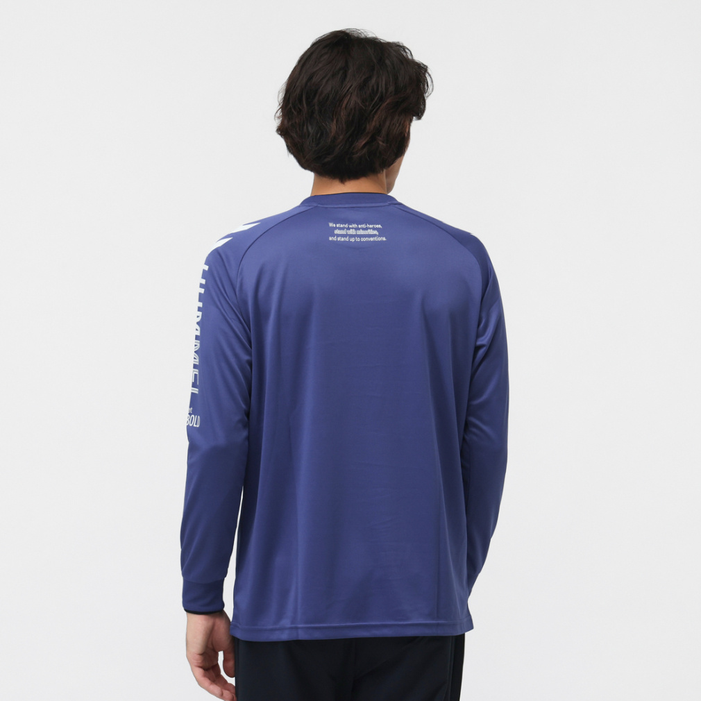 hummel スポーツシャツ ヒュンメル メンズ 長袖 機能 Tシャツ L/Sプラクティスシャツ HAP7225