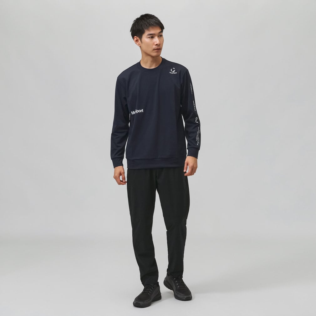 ムーブスポーツ メンズ 長袖 機能 Tシャツ ロングスリーブシャツ