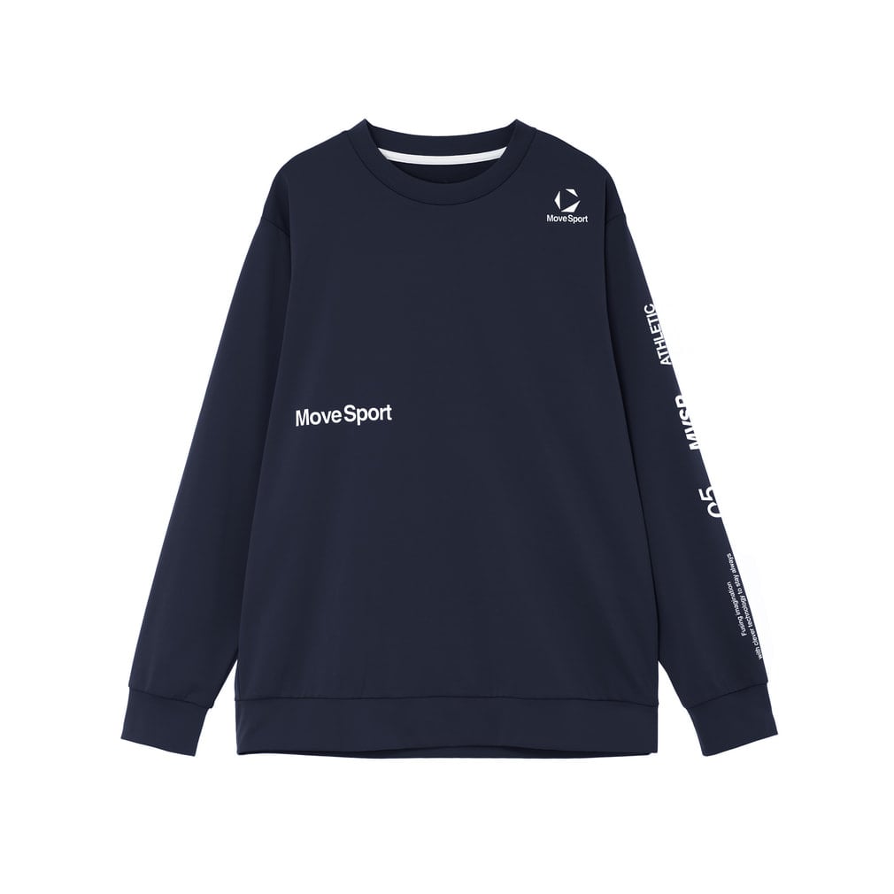 ムーブスポーツ メンズ 長袖 機能 Tシャツ ロングスリーブシャツ