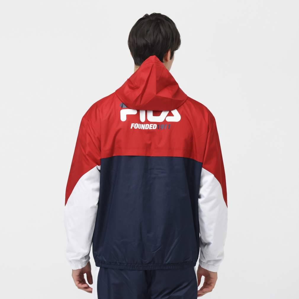 フィラ メンズ ウインドジャケット 裏トリコット起毛ウィンド