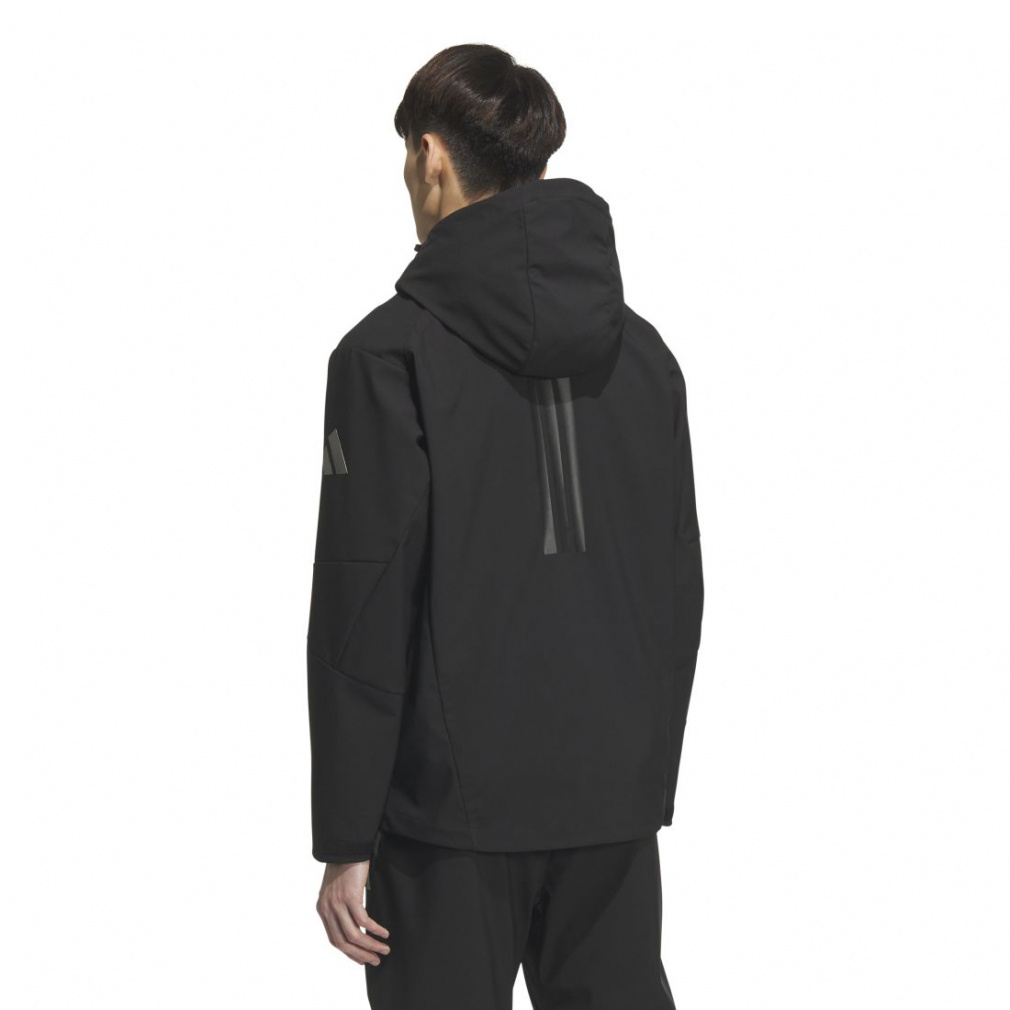 プレミアム スポーツ 圧着加工フリースウーブン フードジャケット