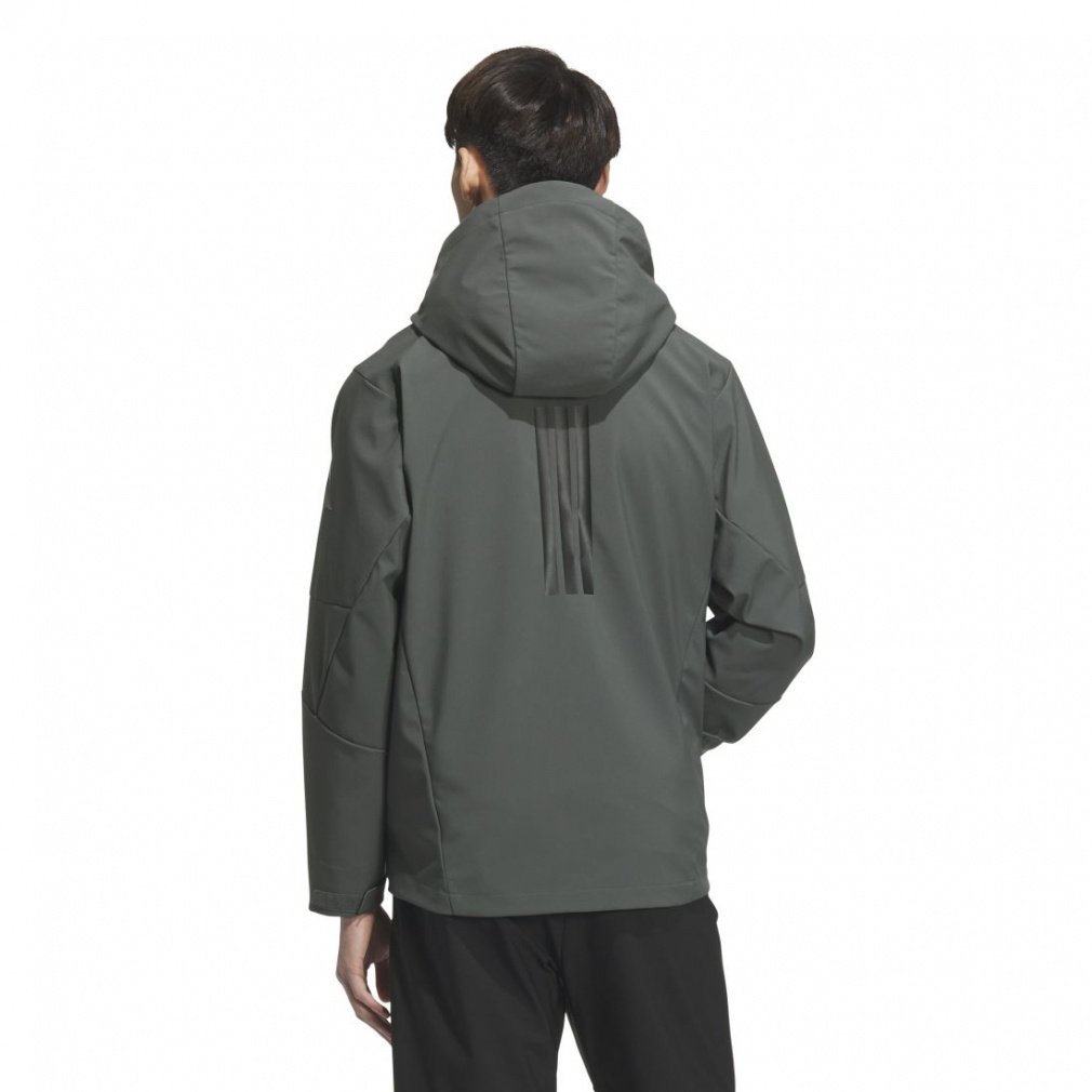 プレミアム スポーツ 圧着加工フリースウーブン フードジャケット