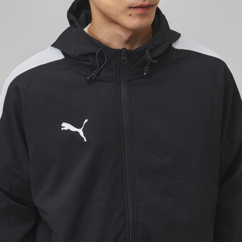 プーマ メンズ ウインドジャケット PUMA VOLTAGE WOVEN FLEECE MESH