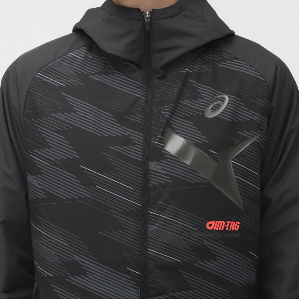 アシックス メンズ ウインドジャケット AIM-TRG裏トリコット