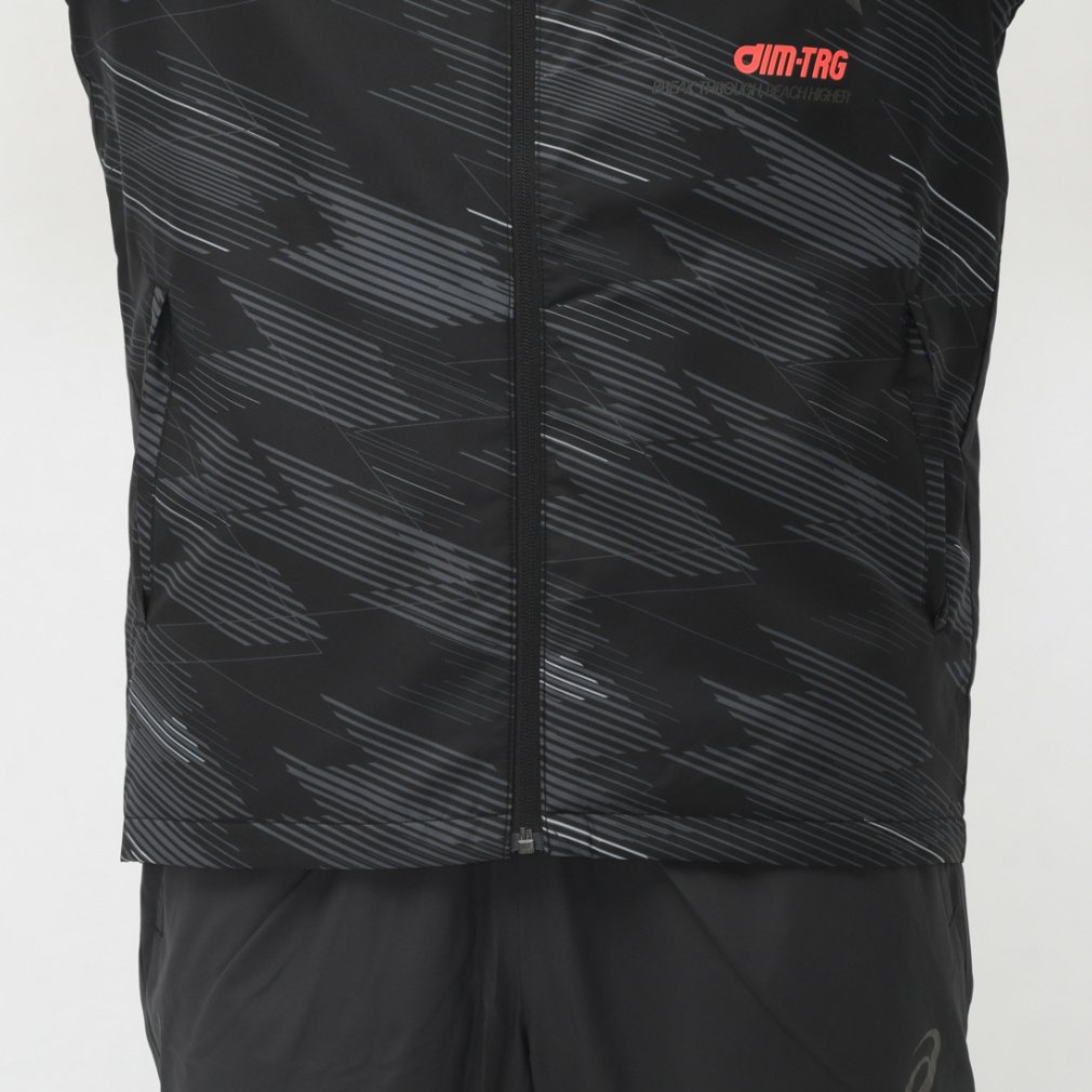 アシックス メンズ ウインドジャケット AIM-TRG裏トリコット