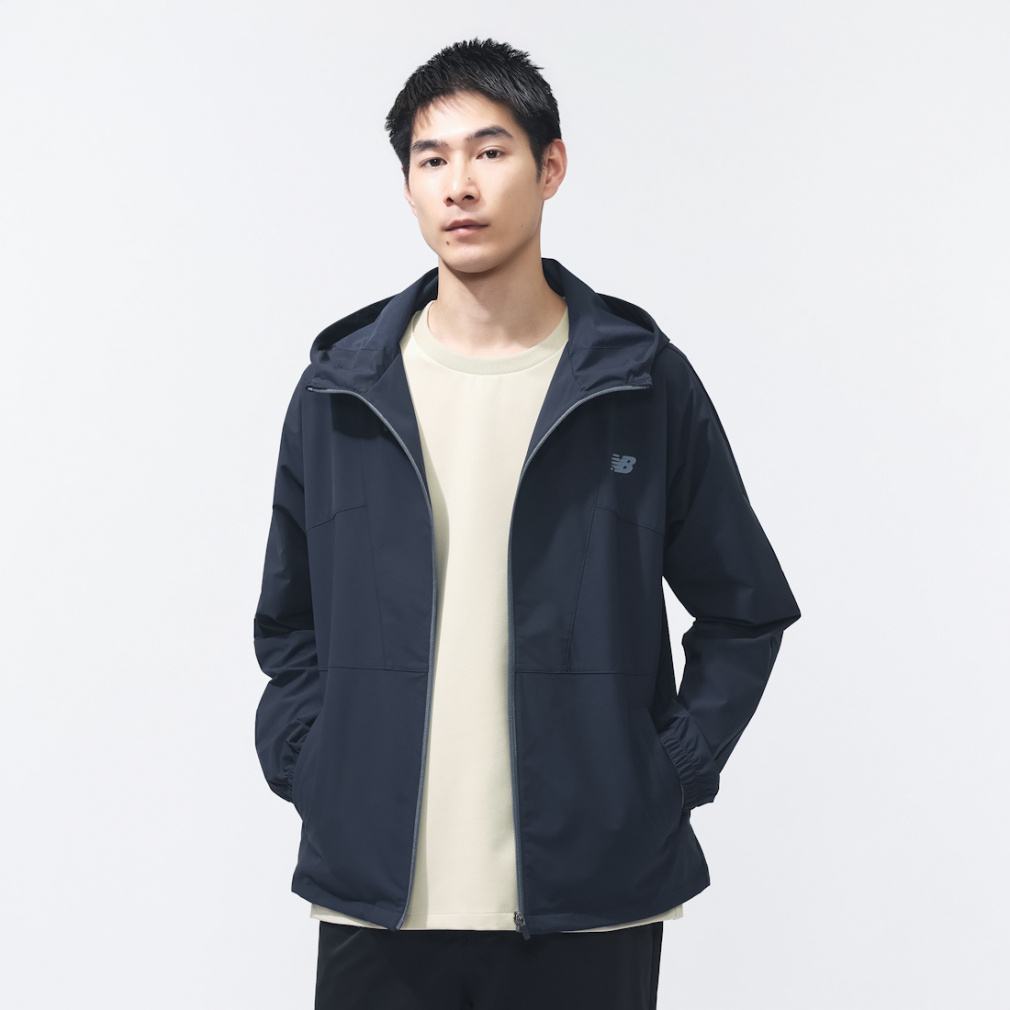 ニューバランス THE CITY メンズ ウインドジャケット フーデット