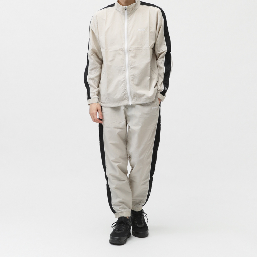 ニューエラ メンズ ウインドジャケット PA NYLON TJK SIDE STRIPE STO