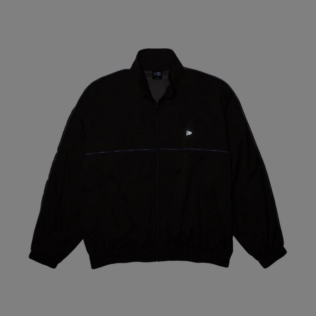 NEW ERA OD  JKT PIPING BLK セット NEW ERA（ニューエラ） オーバーサイズド パイピング トラック