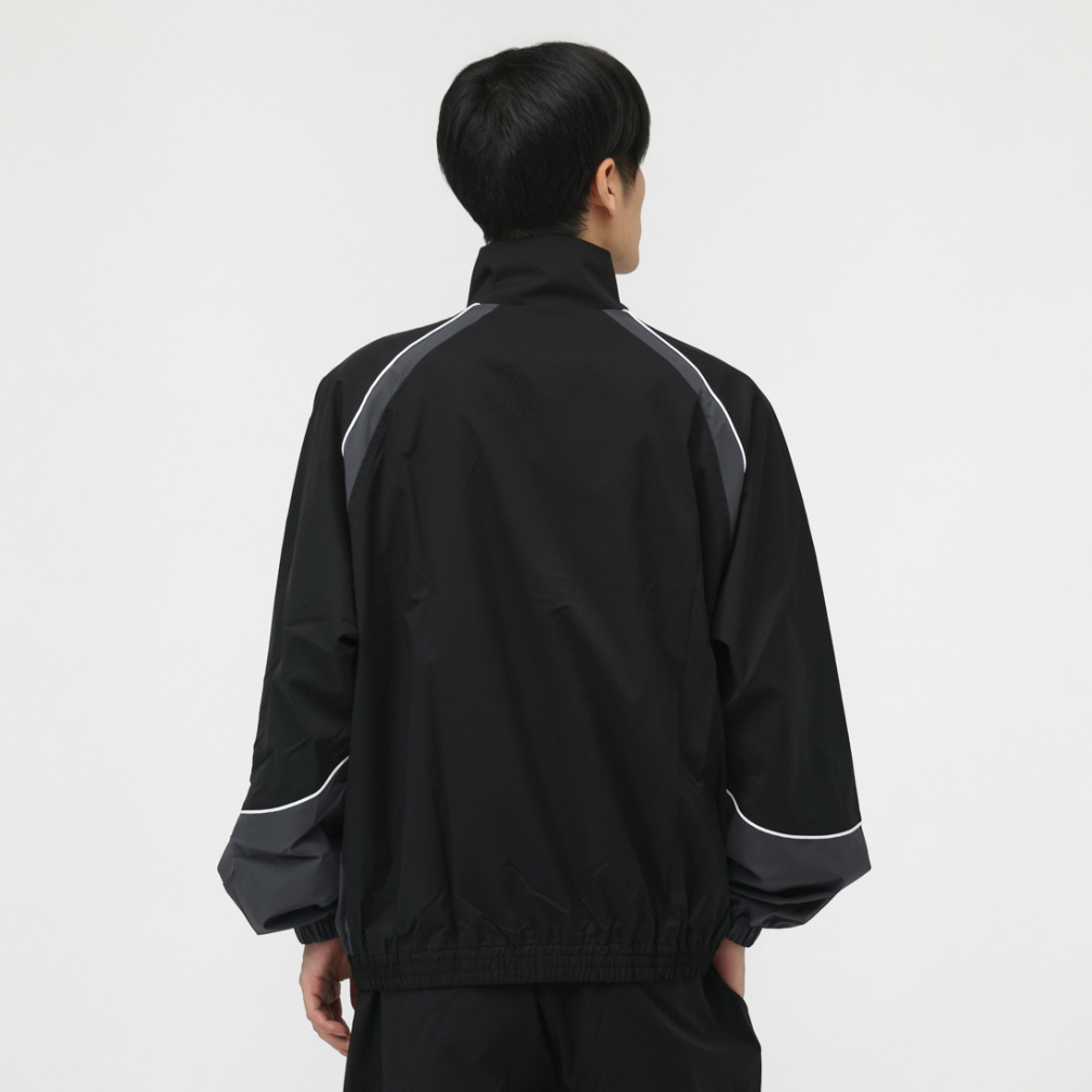 ニューエラ メンズ ウインドジャケット OS TR JKT 14674818 BK