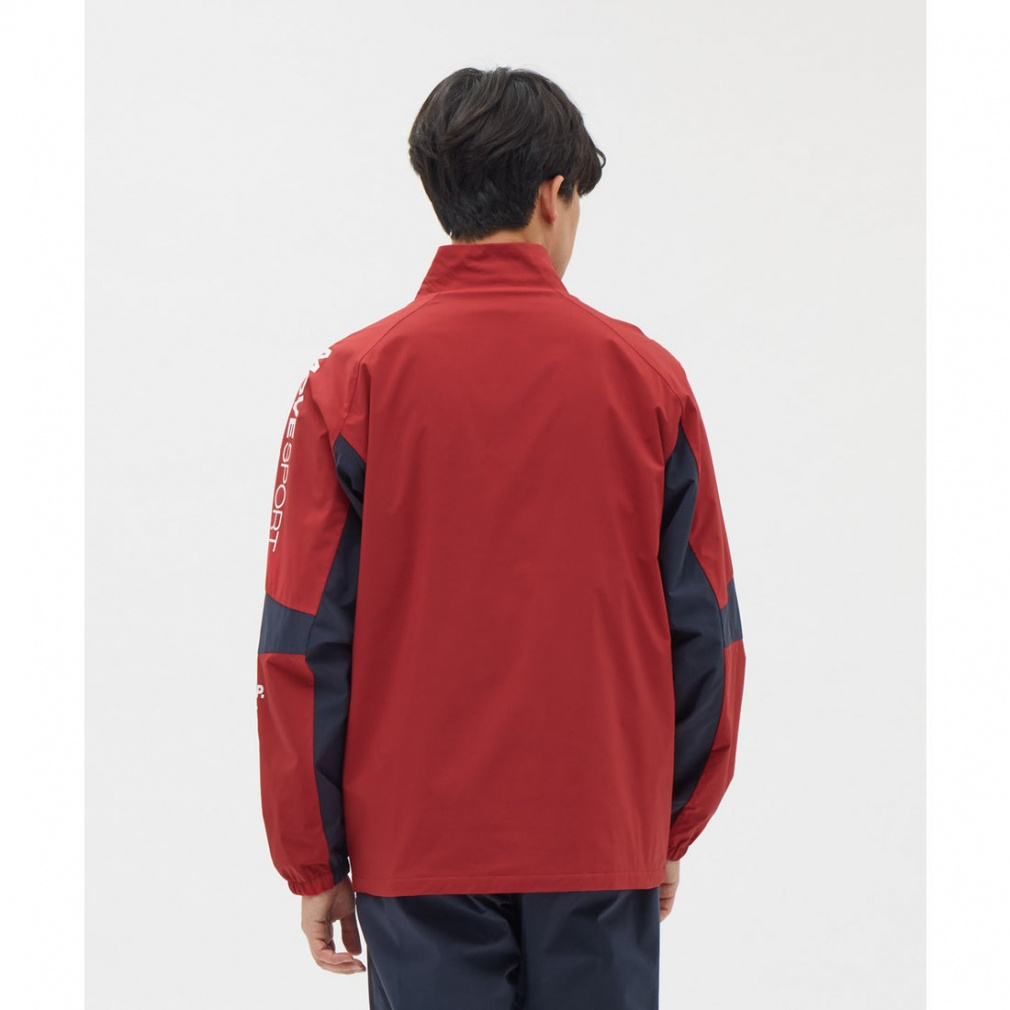 デサント メンズ ウインドジャケット HEATNAVIブラッシュド スタンド