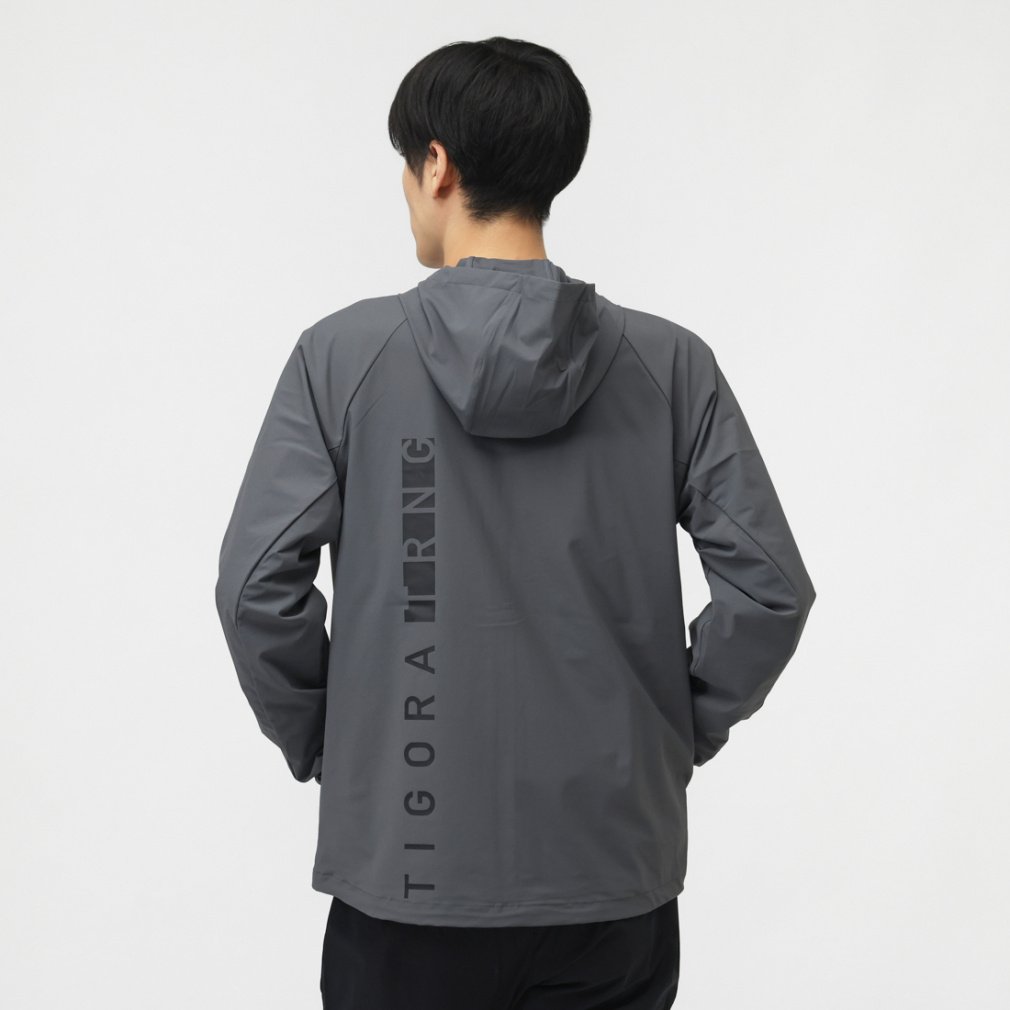 ティゴラ メンズ ウインドジャケット 撥水ストレッチジャケット TR
