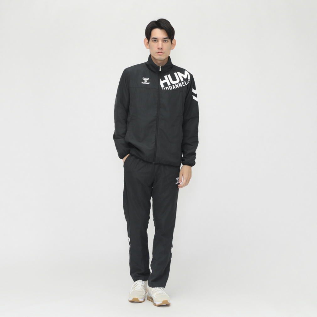 ヒュンメル メンズ ウインドパンツ ウィンドブレーカー裏トリコット