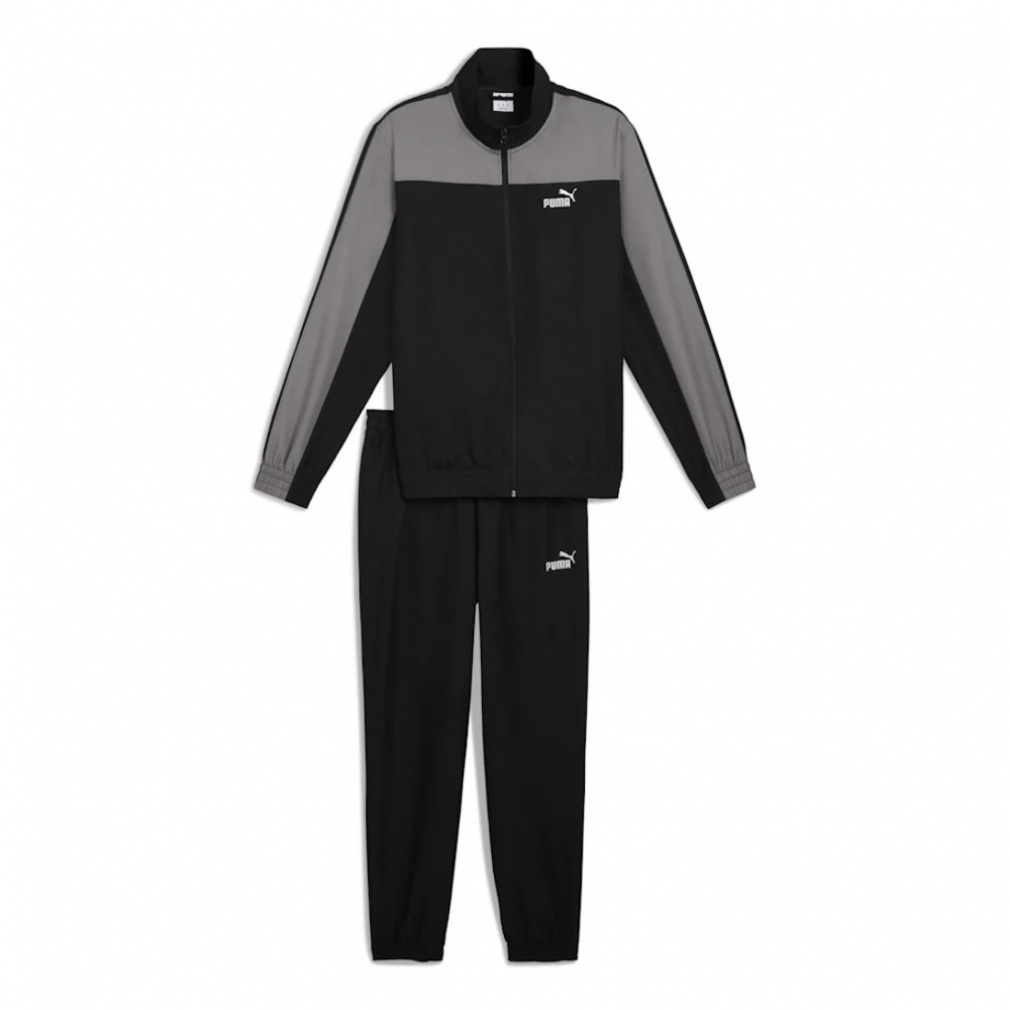 プーマ メンズ ウインド 上下セット ウーブン カラーブロック トラック