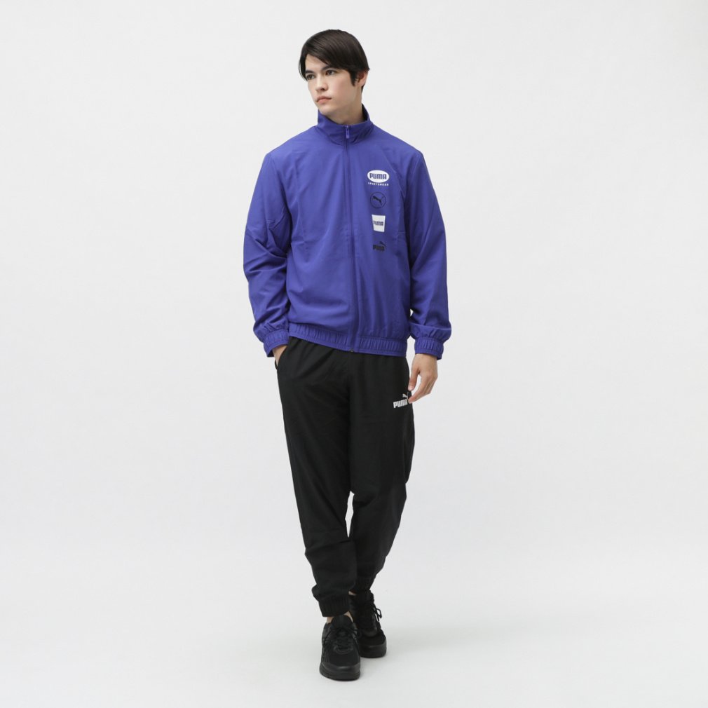 ウインドブレーカー 上下セット ウーブン グラフィック スーツ｜Alpen