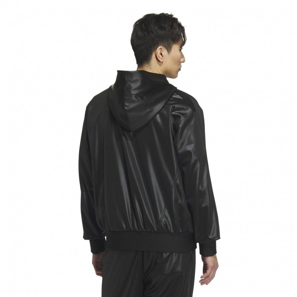 アディダス メンズ ニットジャケット Staygold ルーズフィット フード