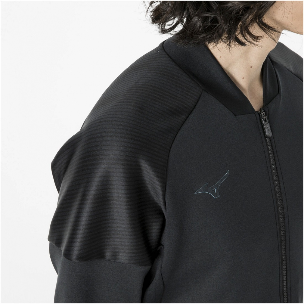 ミズノ メンズ ニットジャケット ストレッチ スウェット ジャケット