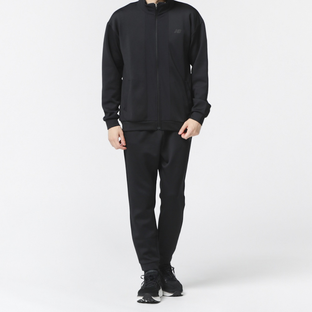 ニューバランス THE CITY メンズ ウーブンコンビ ニットジャケット