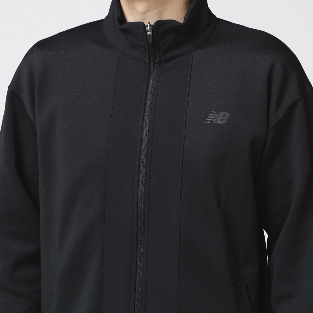 ニューバランス THE CITY メンズ ウーブンコンビ ニットジャケット