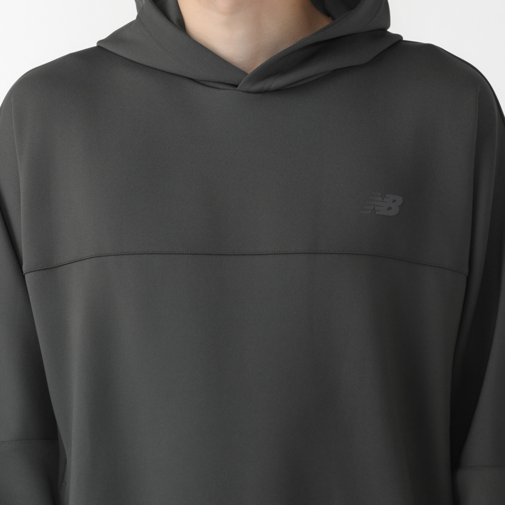 ニューバランス THE CITY メンズ ニットジャケット ダンボールフーディ