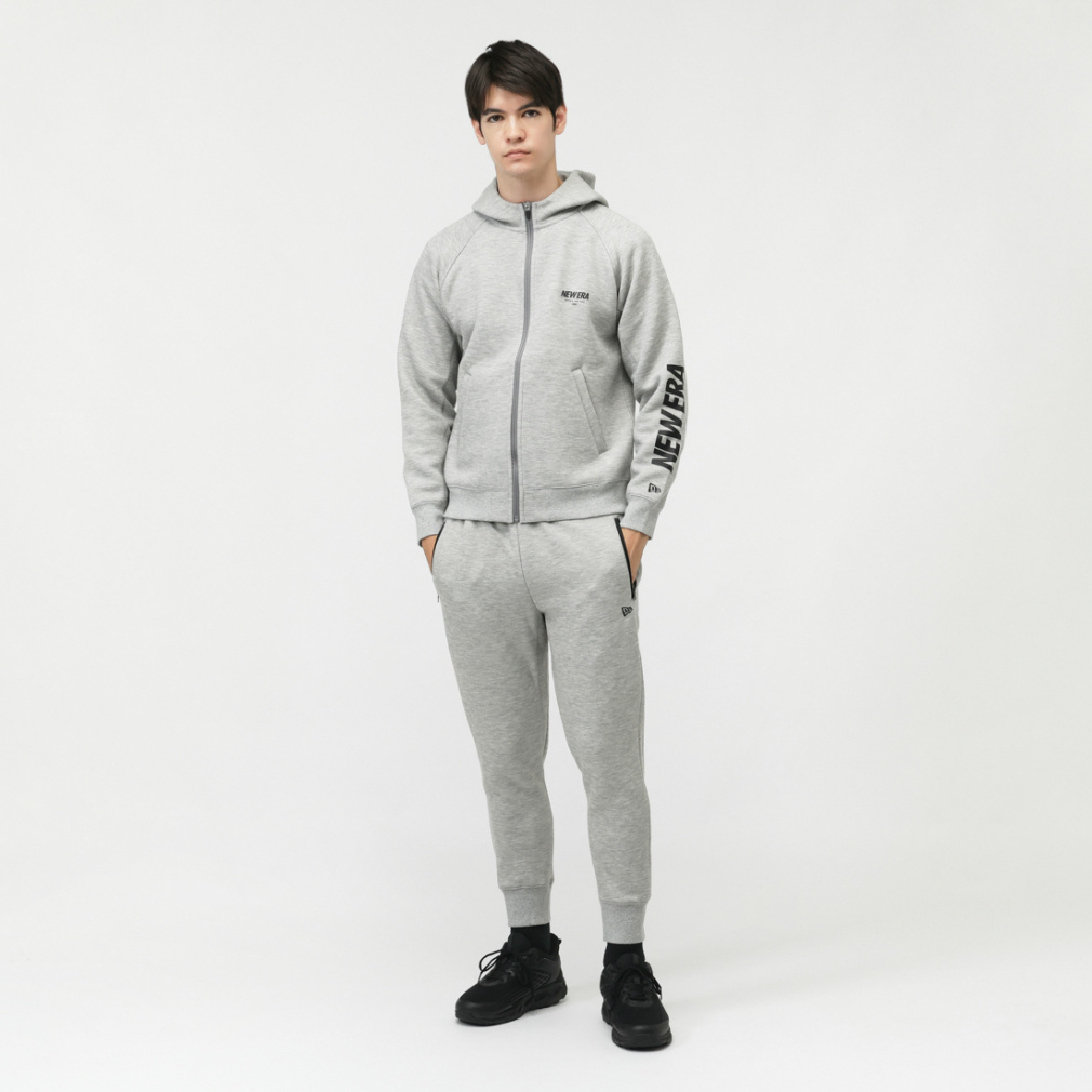 ニューエラ メンズ ニットジャケット TS FZ Hood 14674793 GRY