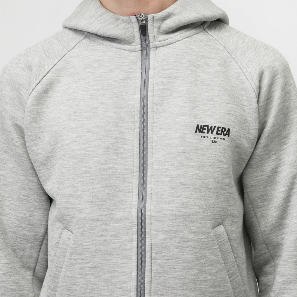 ニューエラ メンズ ニットジャケット TS FZ Hood 14674793 GRY