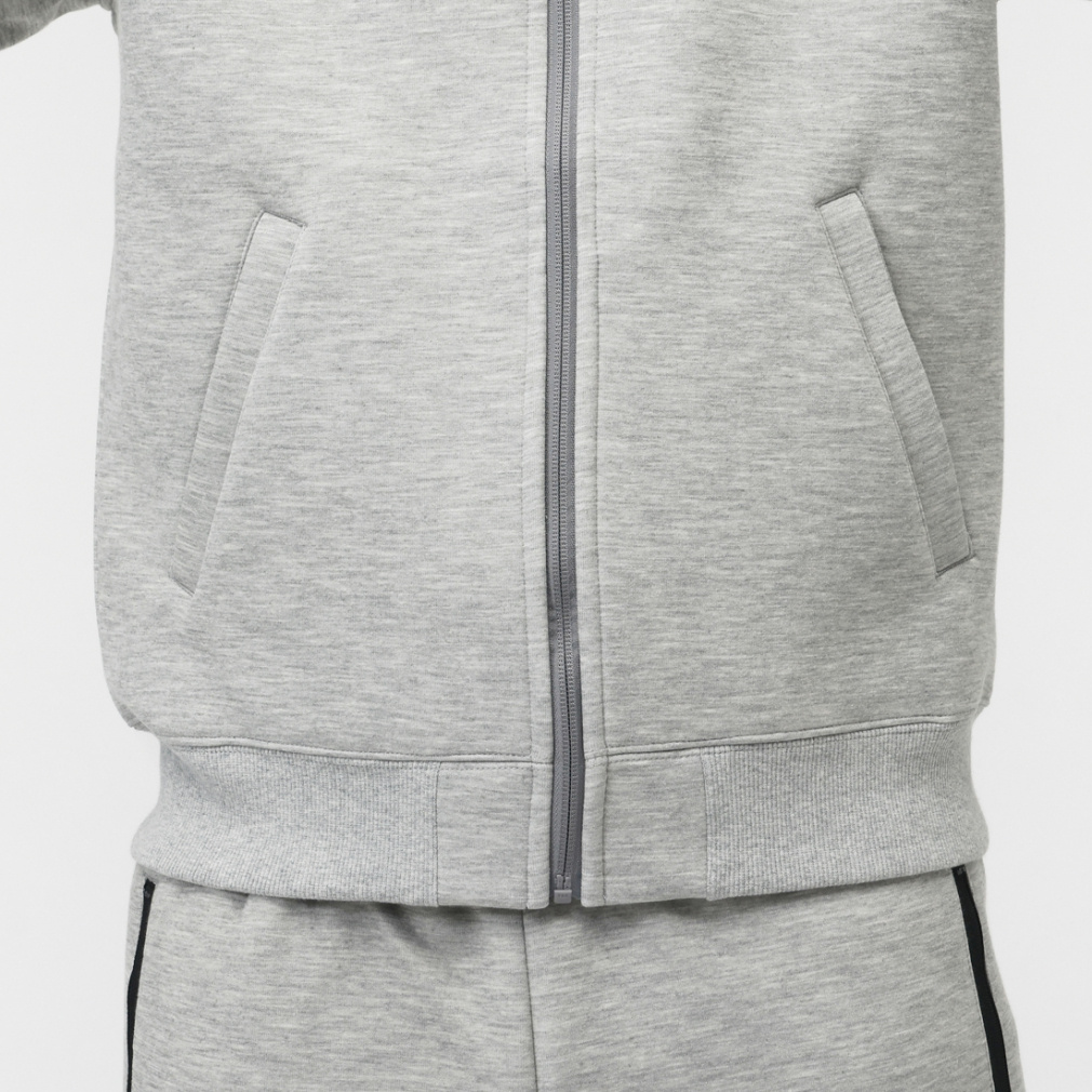 ニューエラ メンズ ニットジャケット TS FZ Hood 14674793 GRY