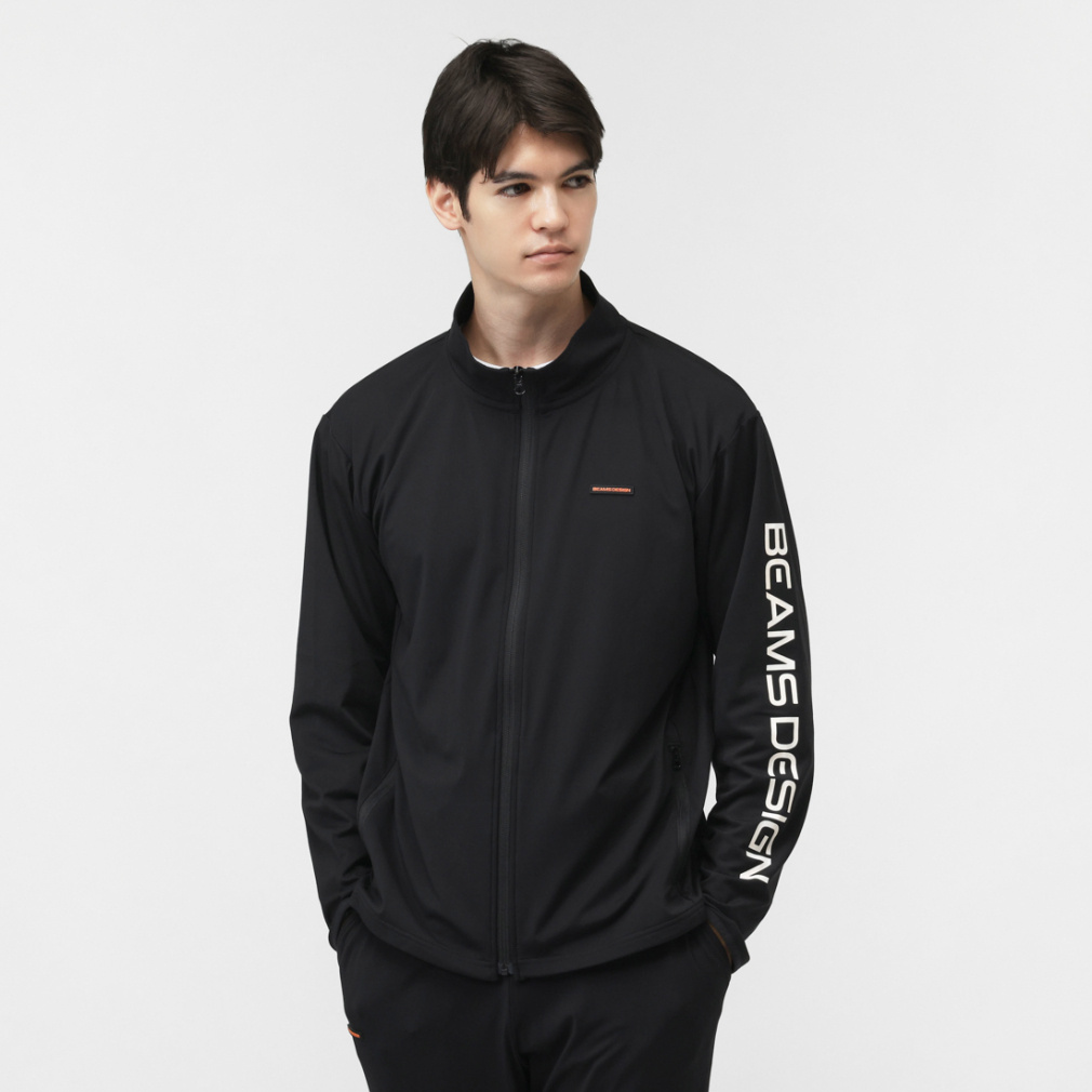 TIGORA by BEAMS DESIGN メンズ ニットジャケット トラックジャケット