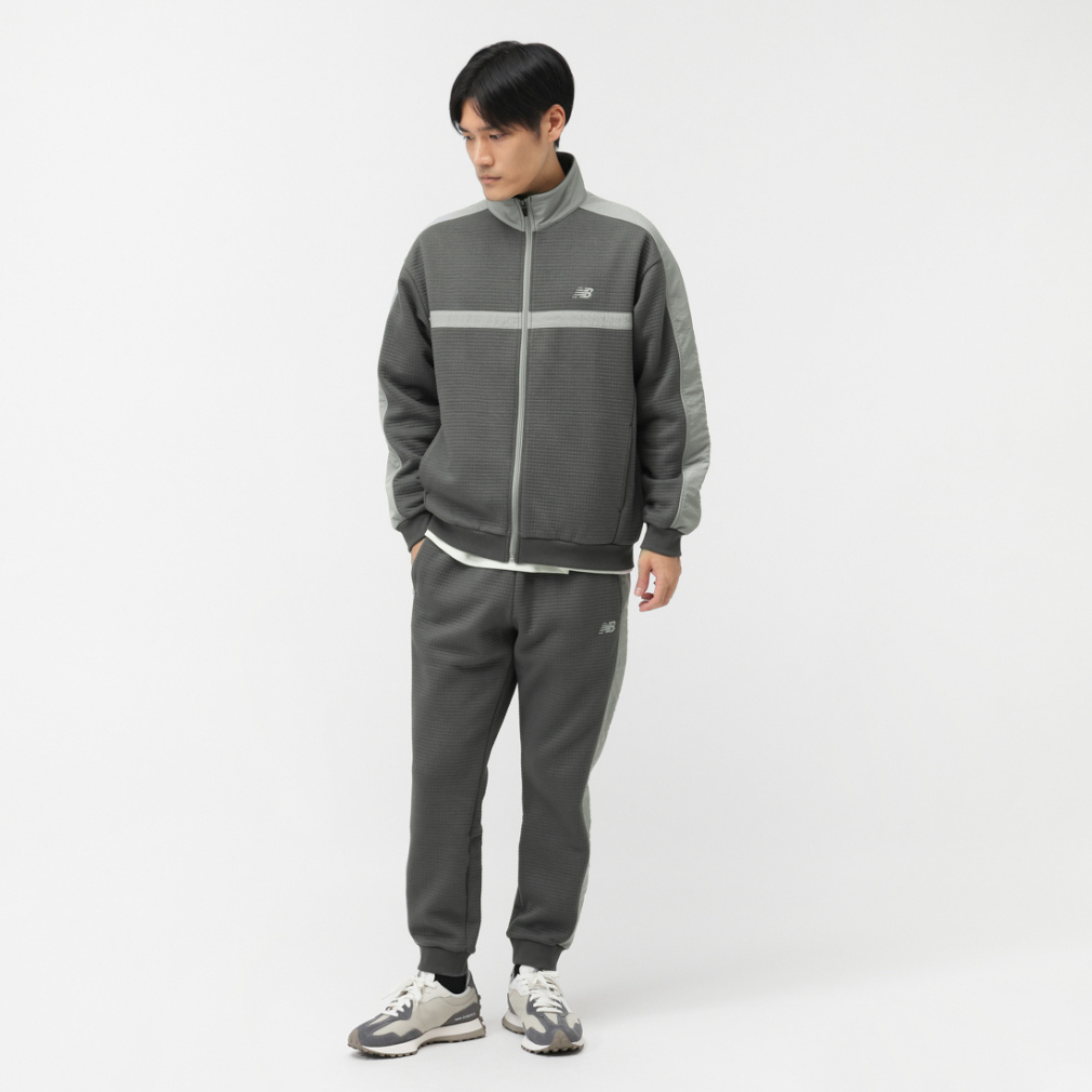 ニューバランス THE CITY メンズ ニットパンツ キルティングニット