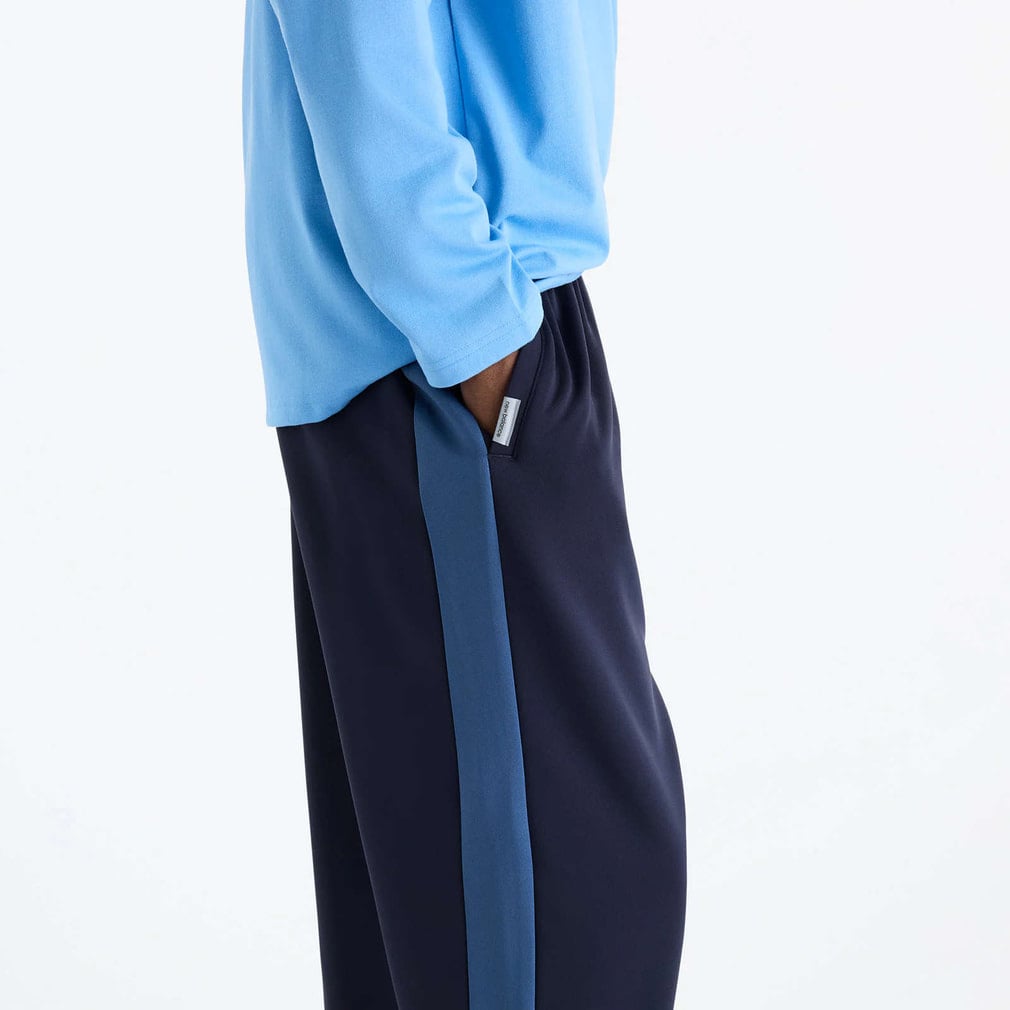 ニューバランス メンズ ニットパンツ ニットトラックパンツ テーパード