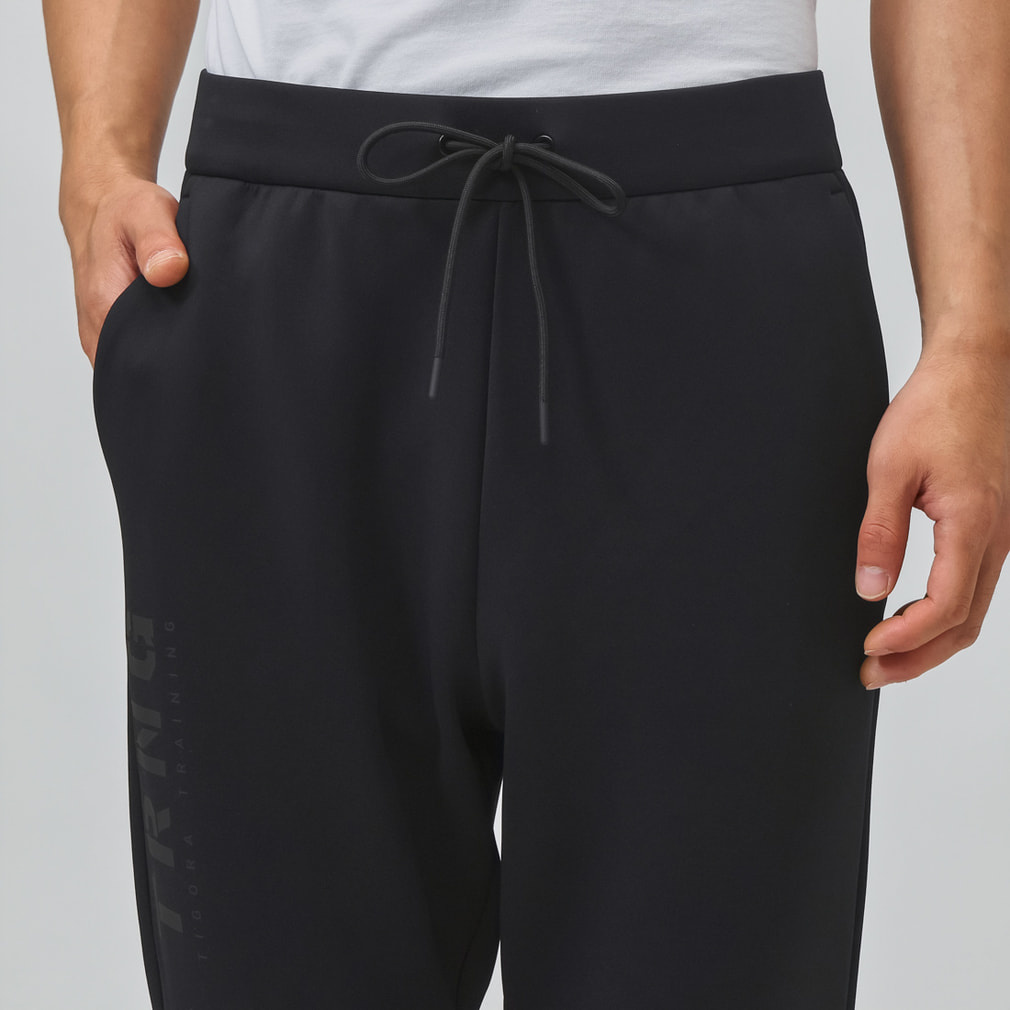 ティゴラ メンズ ニットパンツ ストレッチテックスウェットジョガー
