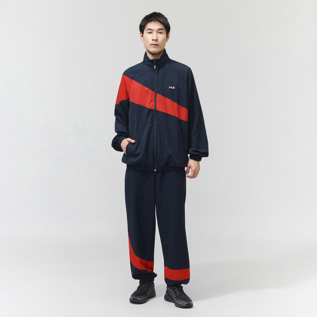 期間限定15,000円→13,000円　FILA ジップジャケット新品 Sサイズ フィラ メンズ クロスジャケット メンズトラックジャケット CE6SDM826