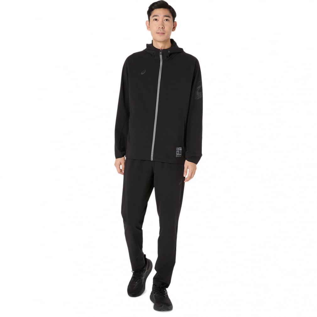 アシックス メンズ クロスジャケット はっ水ストレッチウーブン