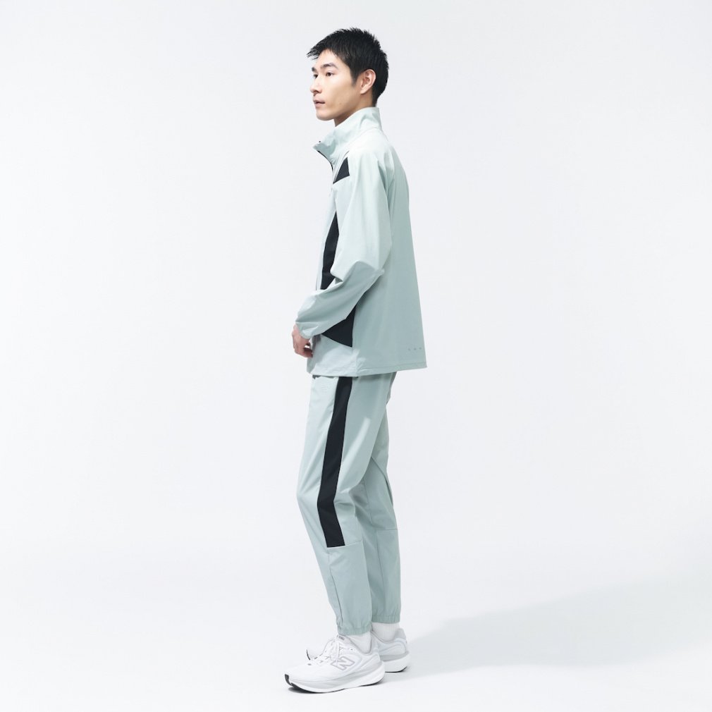 ニューバランス THE CITY メンズ クロスジャケット ファブリックコンビ