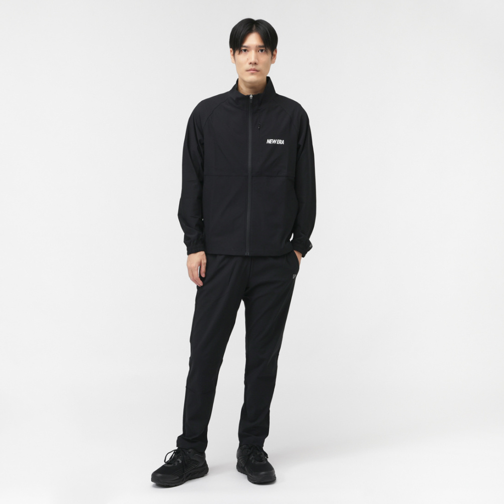 ニューエラ メンズ ウインドジャケット PA SLIM TRAINING JKT BLK