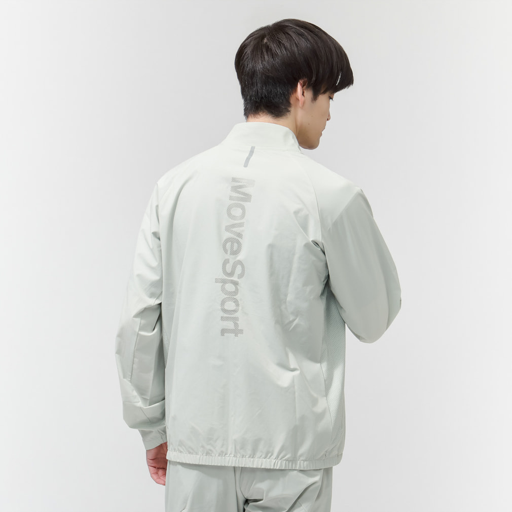 ムーブスポーツ メンズ クロスジャケット クロススタンドジャケット