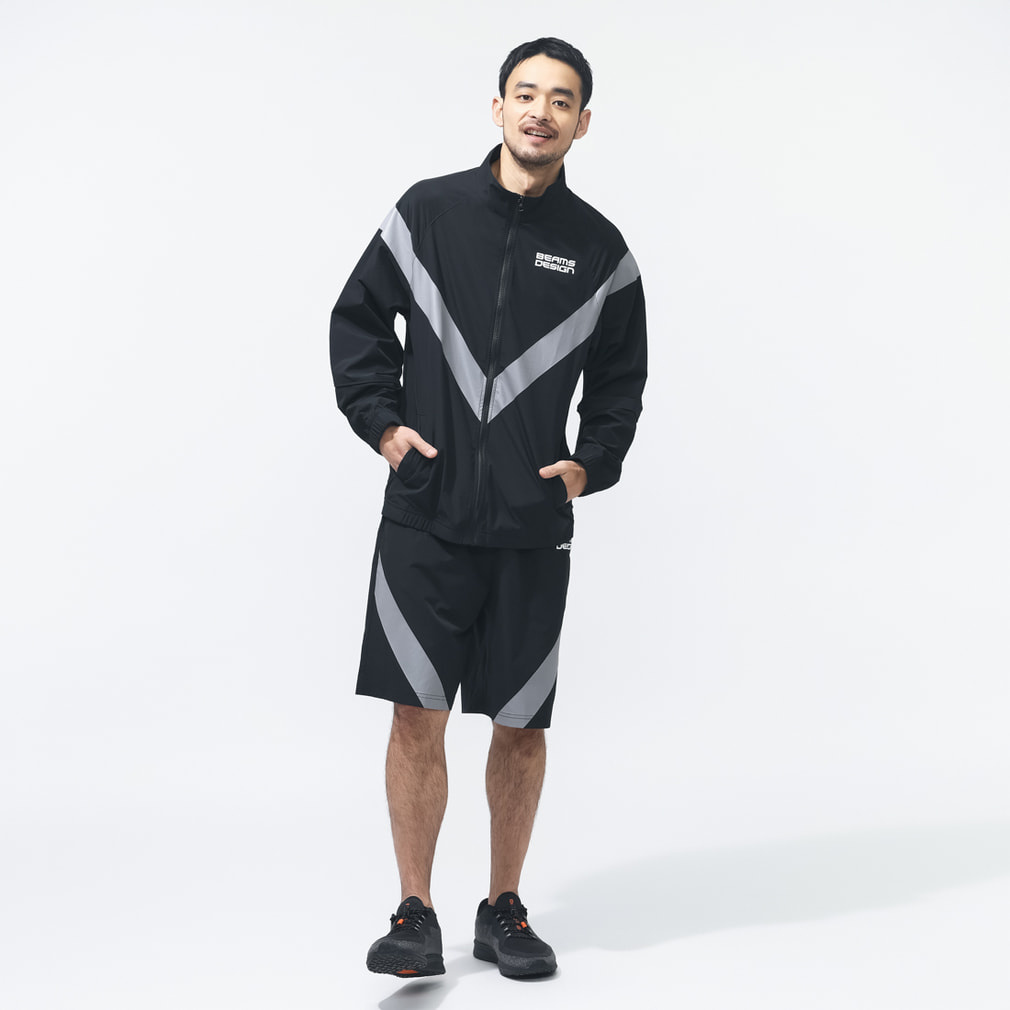TIGORA by BEAMS DESIGN メンズ クロスジャケット トレーニングクロス