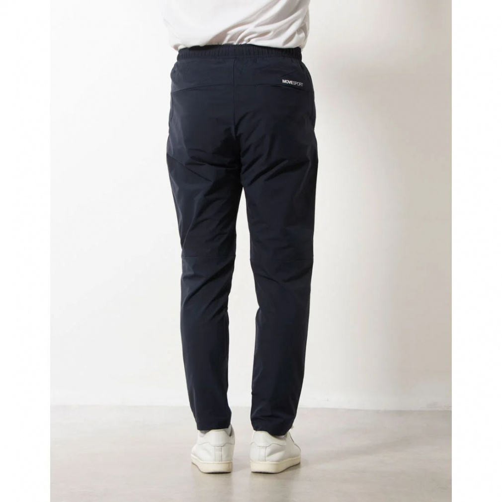 ファイナルフォー　デサント　トラックパンツ　【LL～4L】　ネイビー　中綿入り デサント メンズ ウインドパンツ AIRY TRANSFER ウォーム テーパード