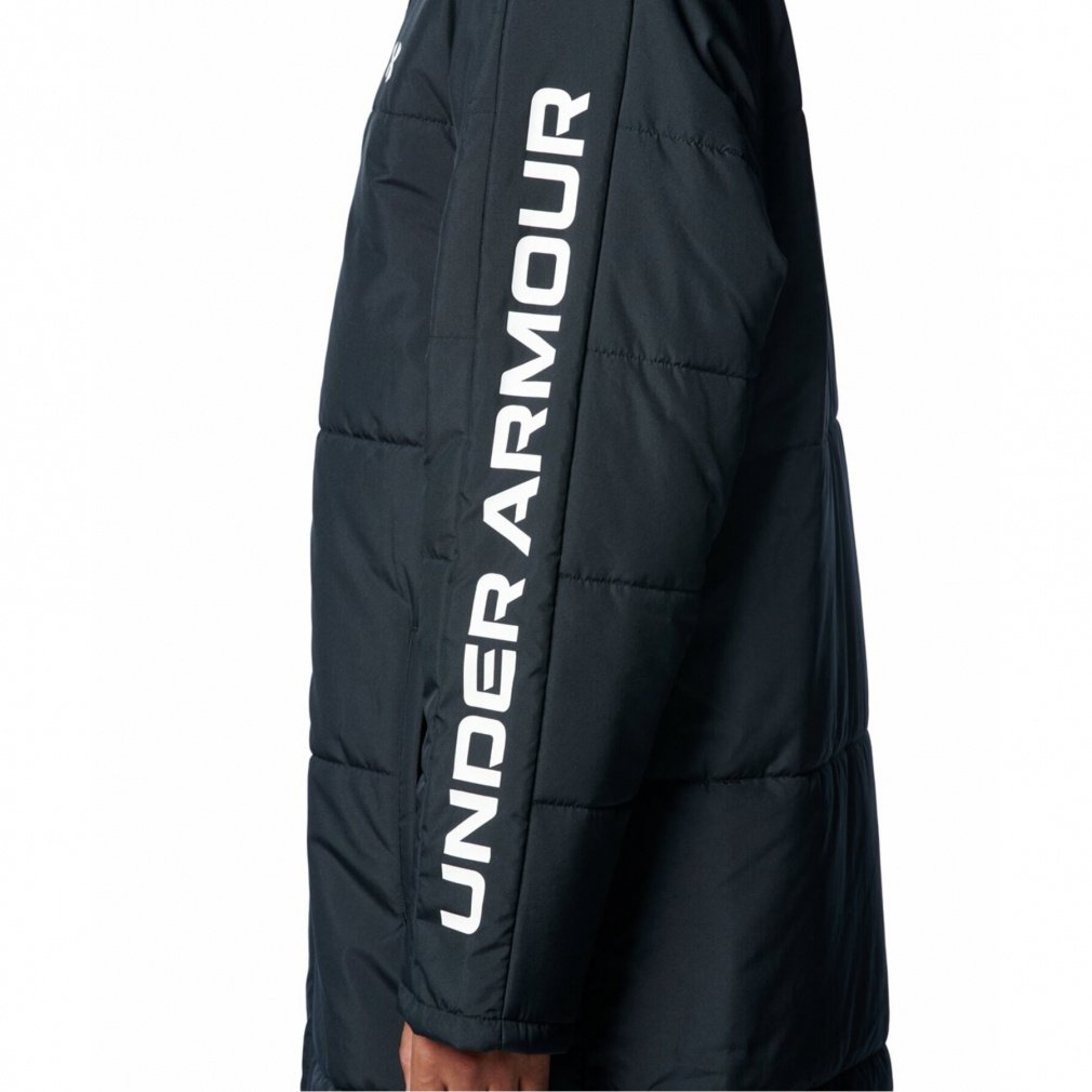 アンダーアーマー メンズ ベンチコート UAロゴ ロングコート 1388242
