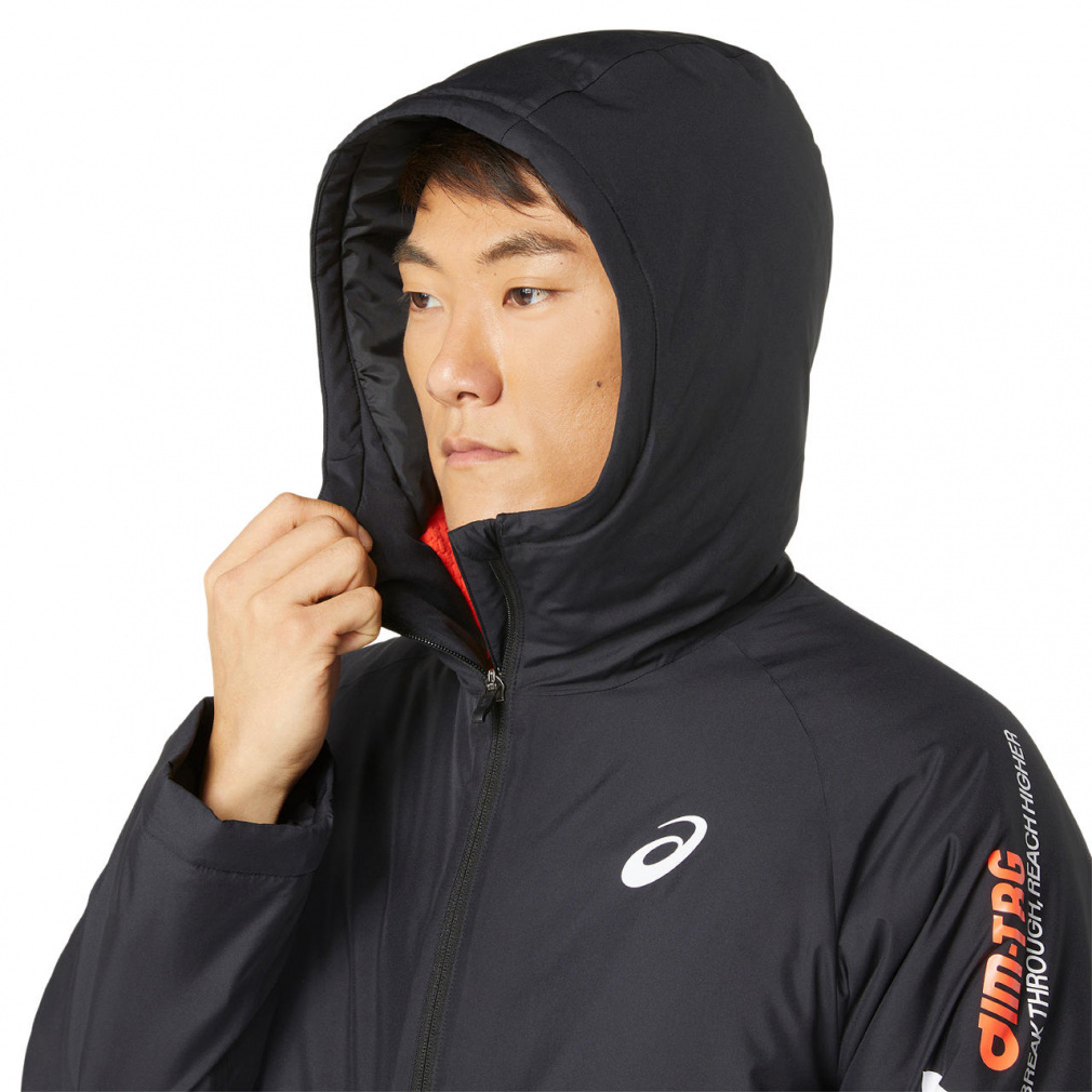 アシックス メンズ ベンチコート A-I-M中わたロングコート WIND